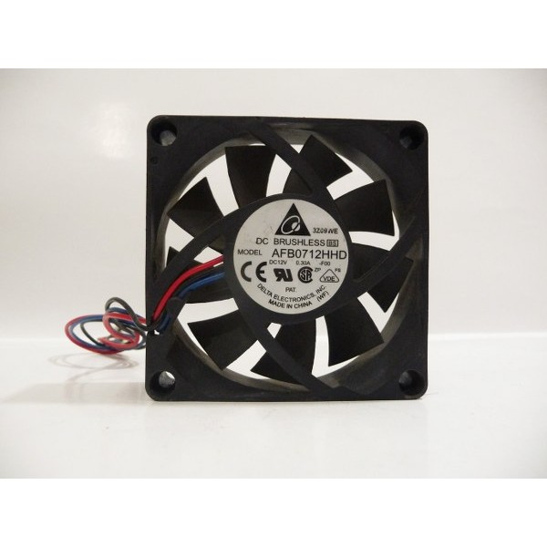 Cooling Fan, AFB0712HHD, DC12V 0.30A, Delta, China 